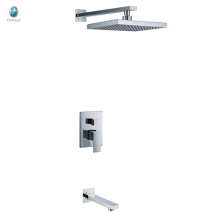 KI-06 new product square head shower surface mounted bathroom accessories hidden shower mixer